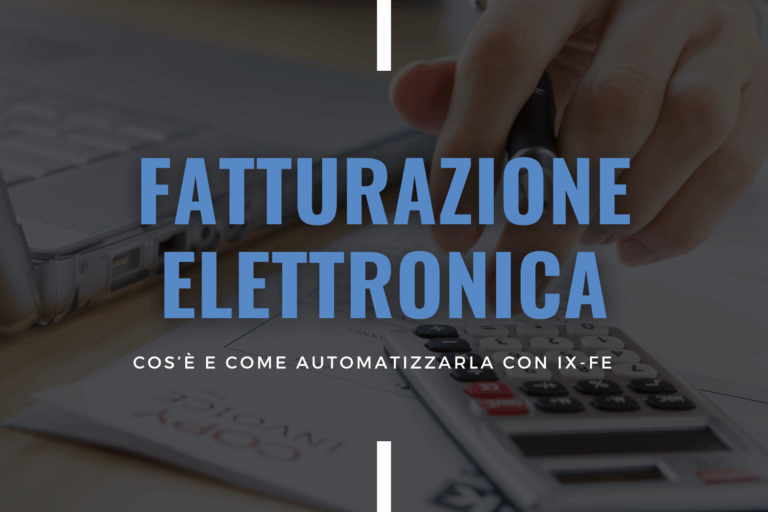 Fatturazione Elettronica Obbligatoria IX FE